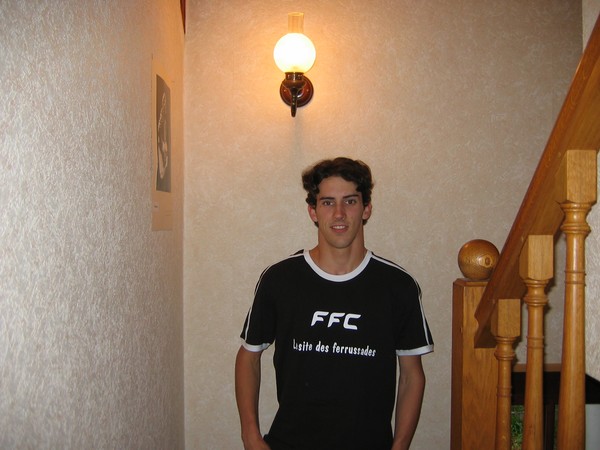Geges et son t-shirt